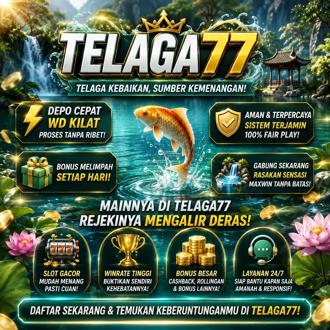 Telaga77 Banner